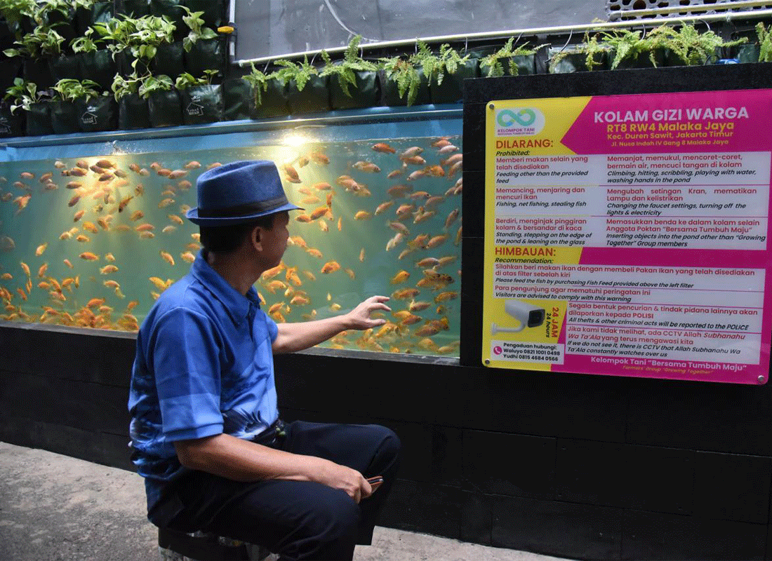 Ketua RT Pertama yang Menginisiasi Media Percontohan Pembelajaran Pencegah Krisis Planet